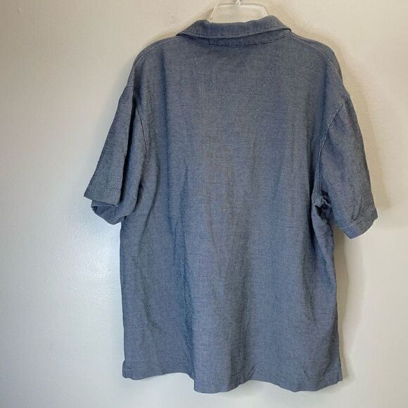 Jos A Bank Traveler| Large| 100% Cotton| Gingham print|Golf| Polo - Picture 9 of 13